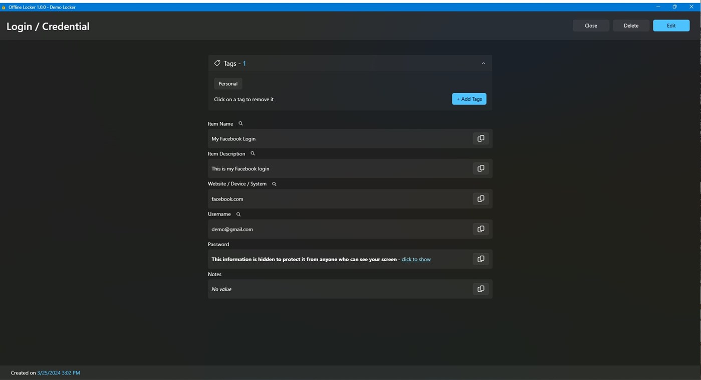 #3. OfflineLocker (Windows) 由: GlutenFreeCode