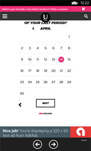 Period Tracker - Ovulation calendar and calculator screenshot 1