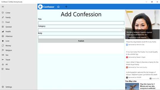 Confessor: Confess Anonymously screenshot 5