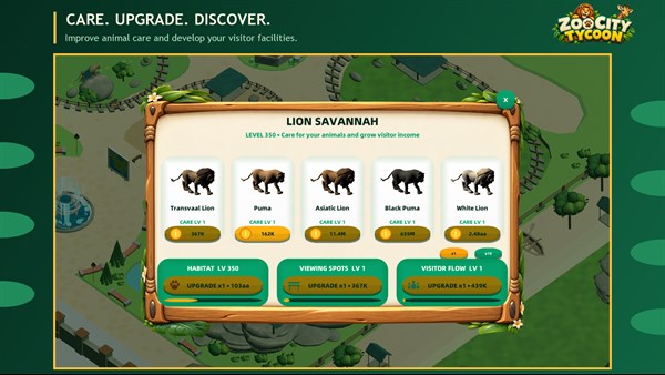 Zoo City Management — 2