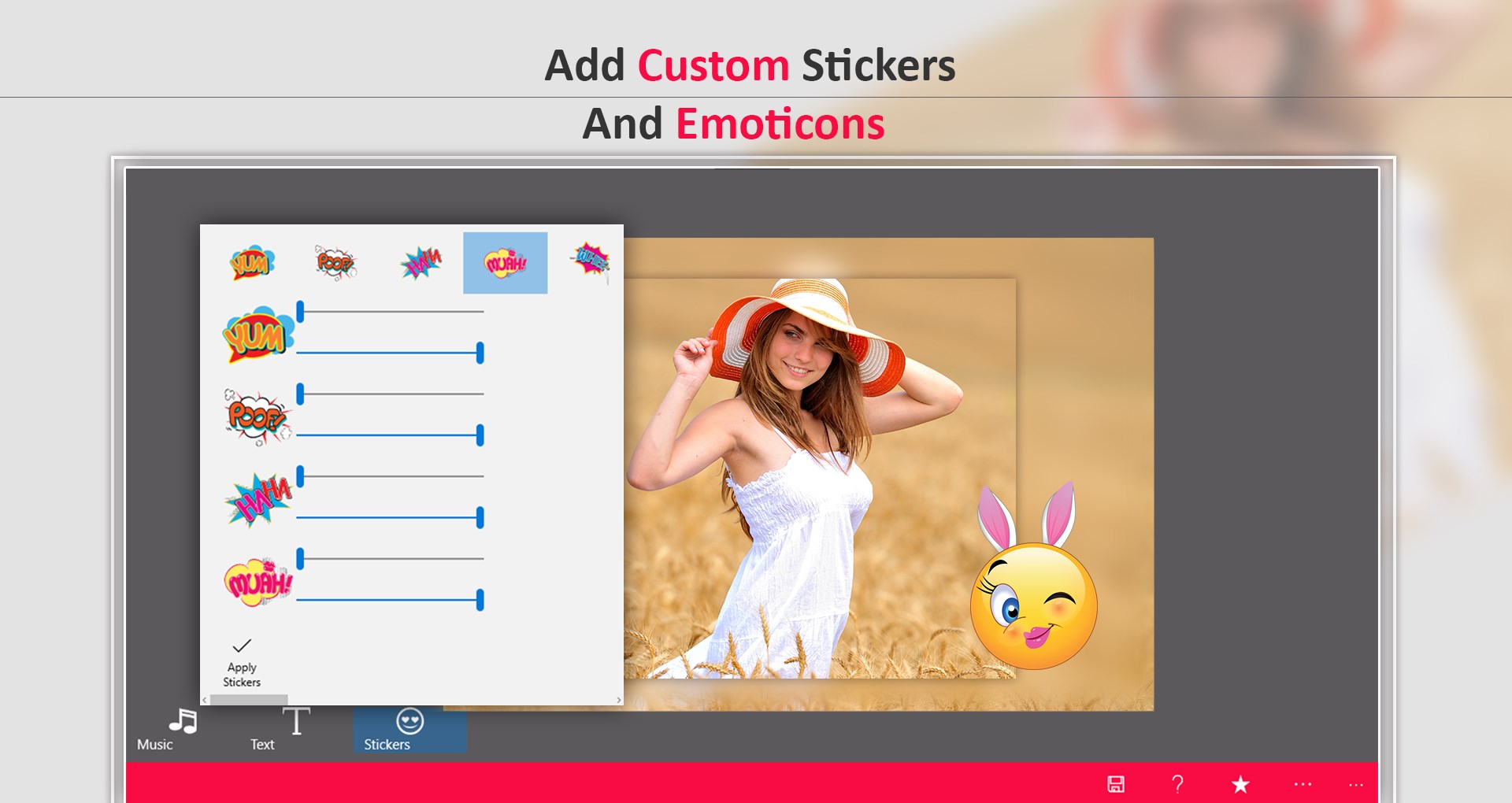 Video Editor No Crop, Add Music for Windows 10