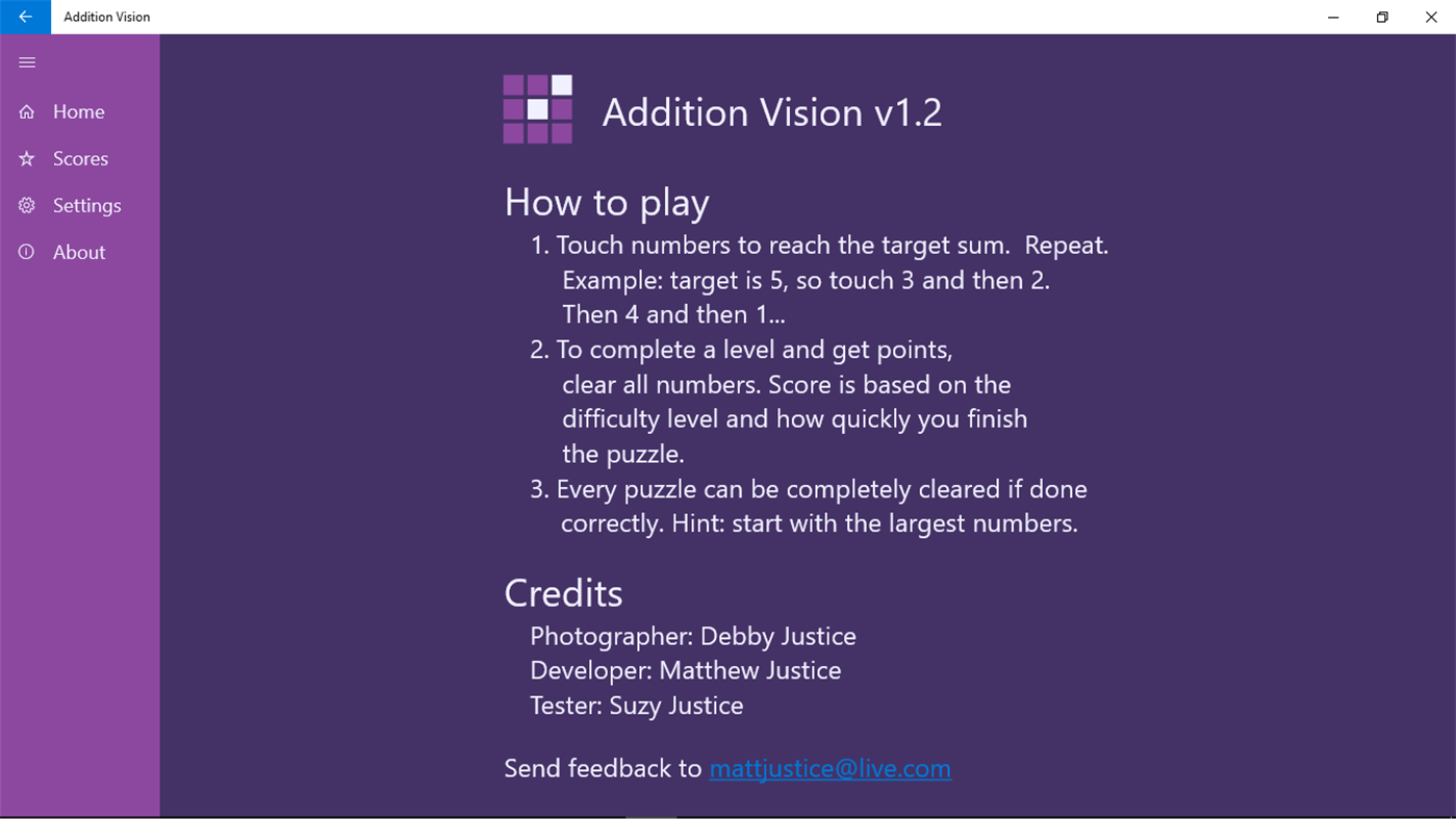 #4. Addition Vision (Windows) โดย: Matthew Justice