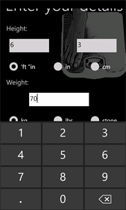 BMI_Calculator screenshot 2