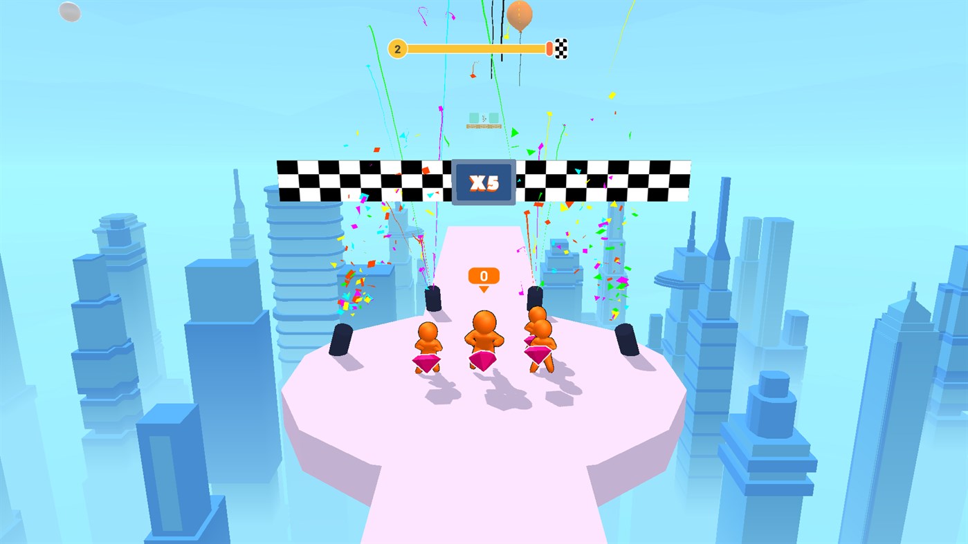 #6. Crowd Snake Dash (Windows) Podle: PeterHardiman