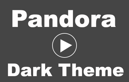 Pandora Dark Theme small promo image