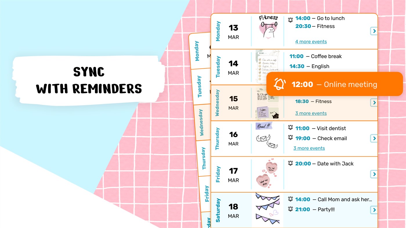#5. Pencil Calendar - Daily Journal & Task List (Windows) Με: Simpledio LLP