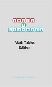 Math Tables Edition screenshot 1