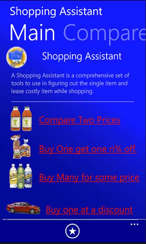 A Shopping Assistant Screenshots 1