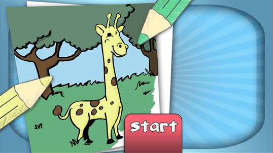 Paint animals: learning game for children screenshot 1
