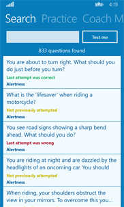 Motorcycle Theory Test UK screenshot 3