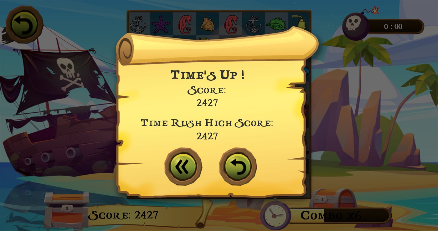 #6. Aqua Crush Saga : match 3 (Xbox) By: Mystic Mechanics