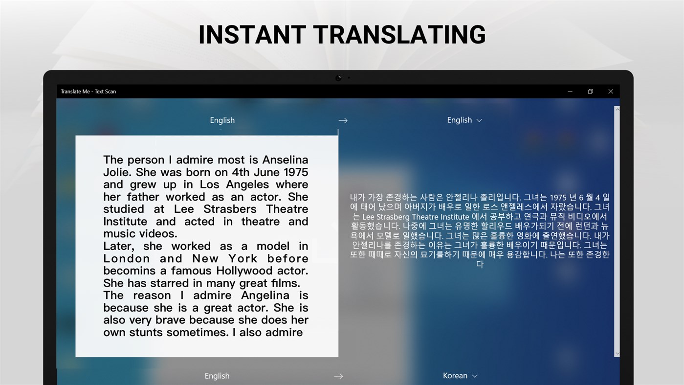 #2. Translate Me – Text Recognition & Translator (Windows) 由: ATMOSOFT