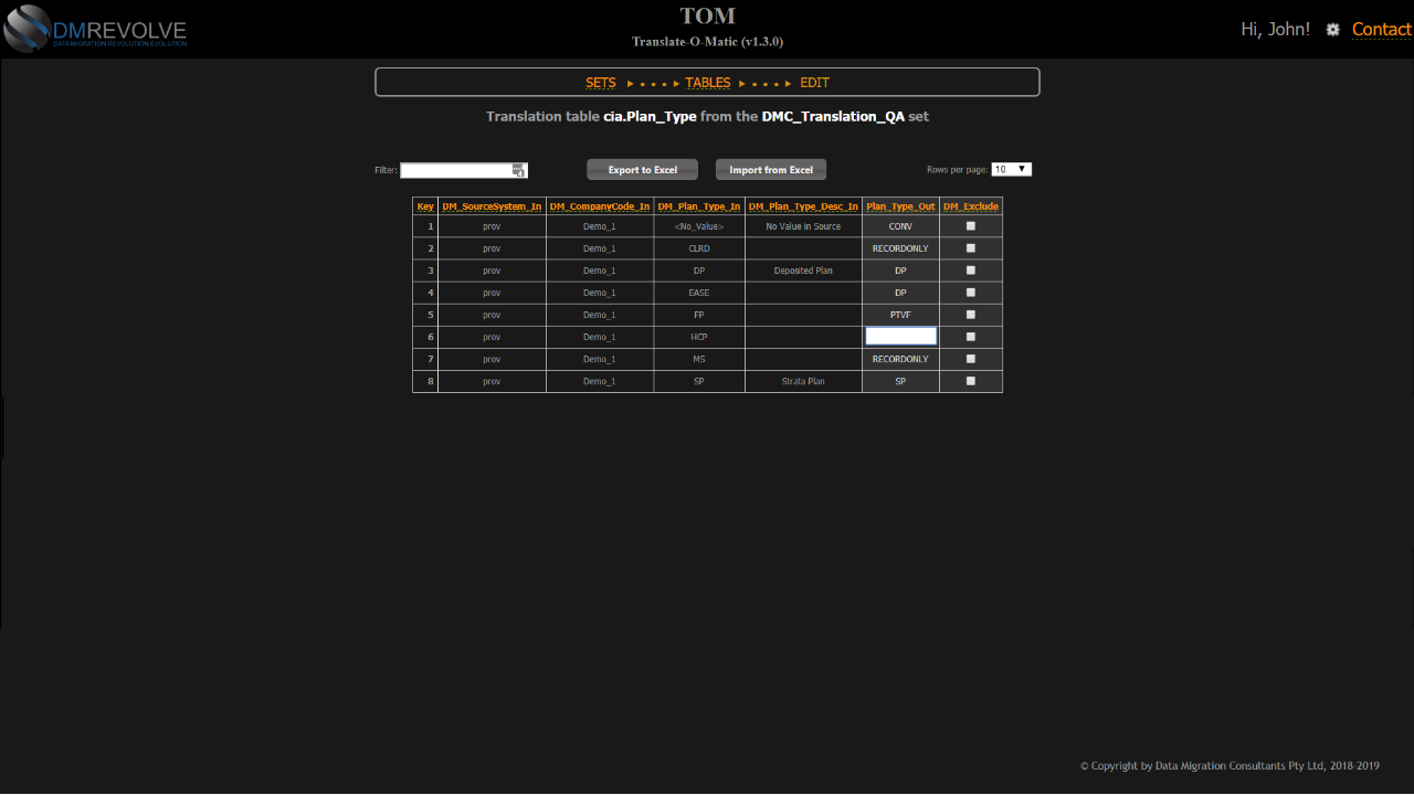 Snapshot 2 of DM REVOLVE - Dynamics Data Migration