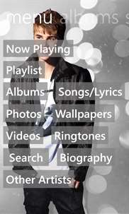 Justin Bieber Musics screenshot 1