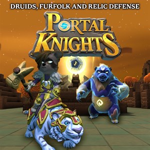 Portal Knights - Druidas, Povo Peludo e Defesa de Relíquia