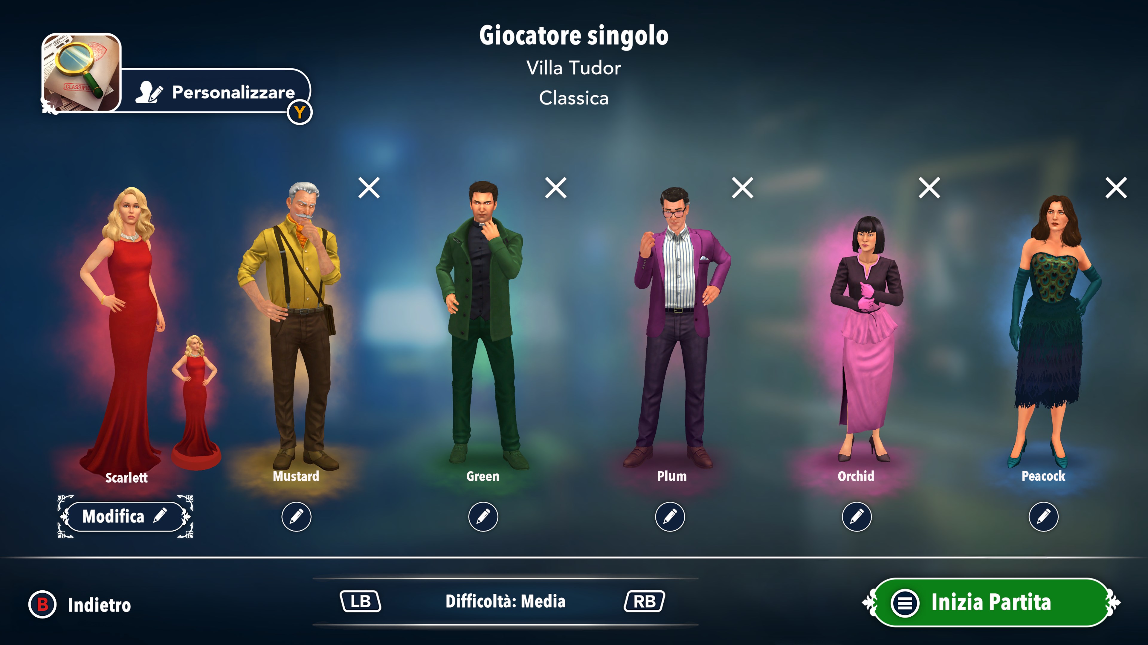 Clue - 2016 Suspect Pack | Xbox | Chiave | Privato
