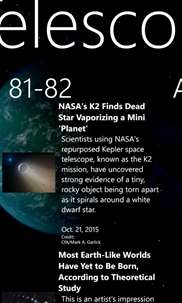 Kepler Space Telescope screenshot 6