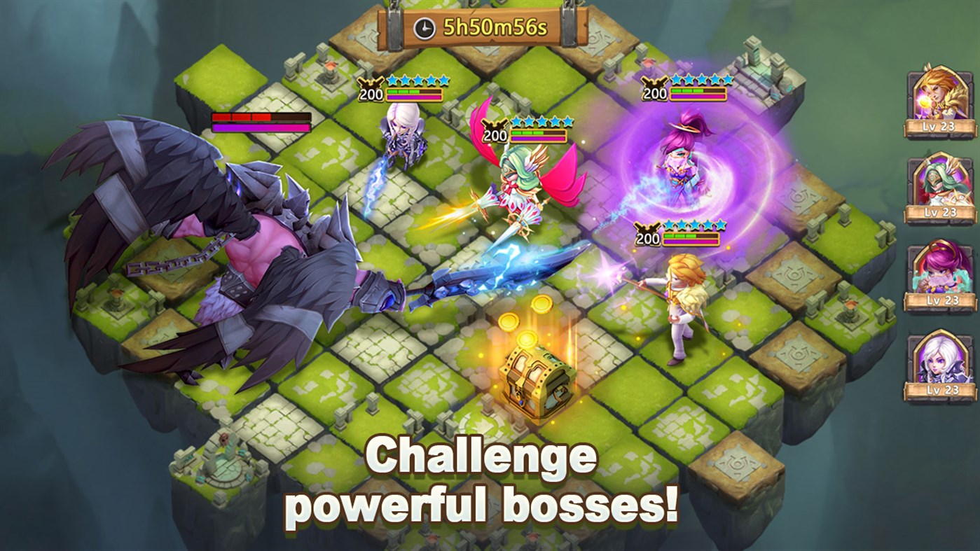 #3. Castle Clash: World Ruler (Windows) By: IGG.COM