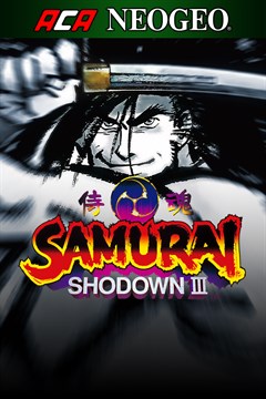 Cover poster for ACA NEOGEO SAMURAI SHODOWN III