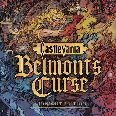 Lådbild av Castlevania: Belmont’s Curse Midnight Edition