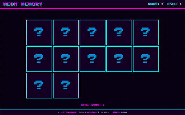 Neon Memory screenshot 4