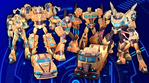 Gouden Autobot-skinpack