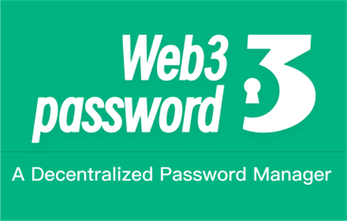 Web3Password-A Decentralized Password Manager