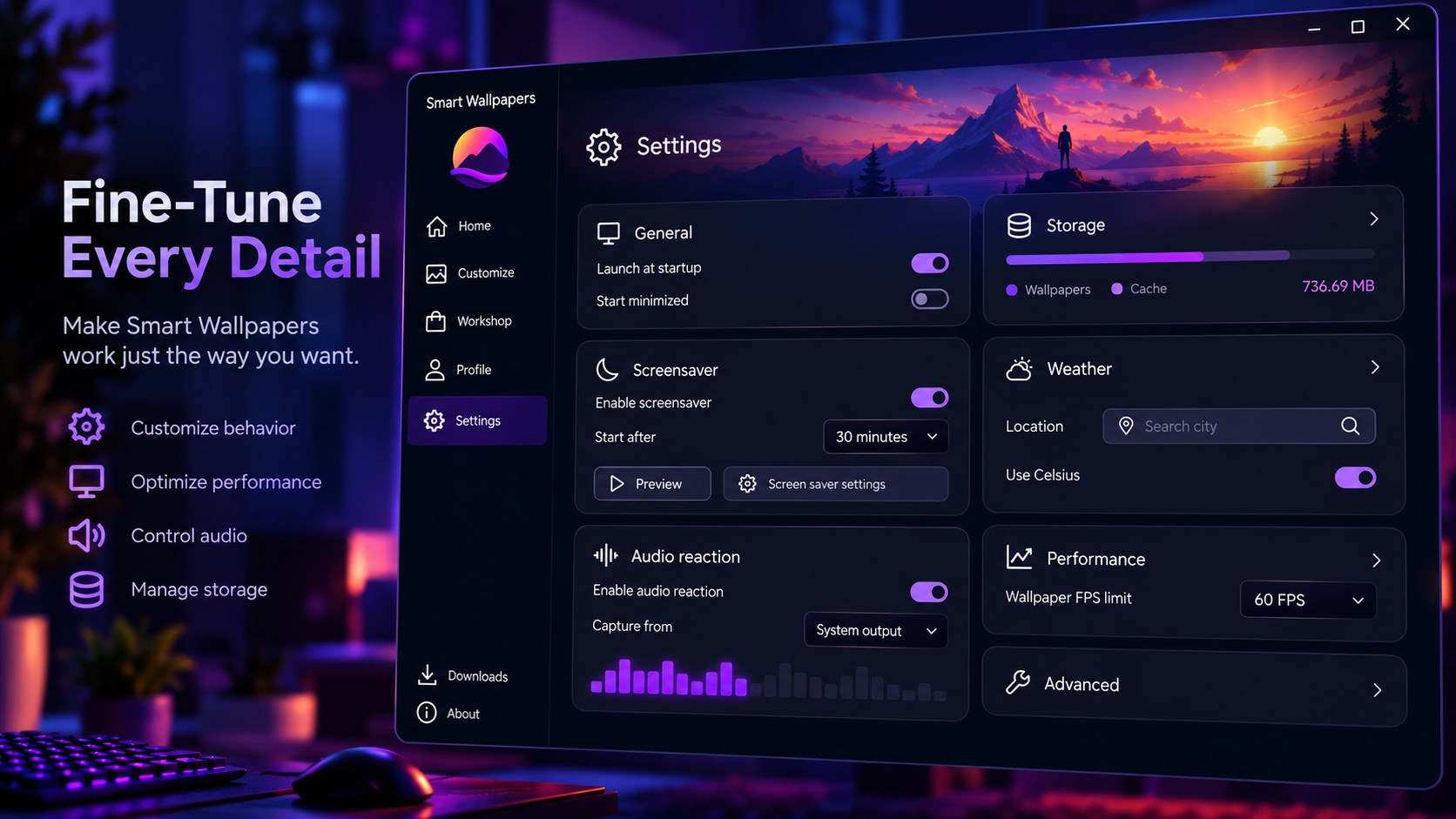 Smart Wallpapers – Create, Discover & Share screenshot