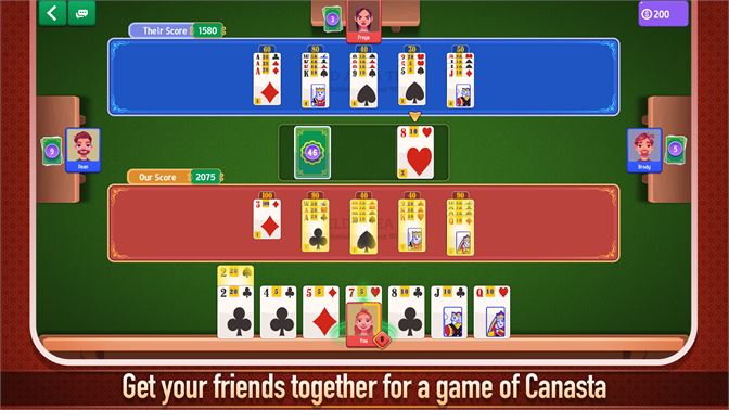 Canasta HD, Online Card Games