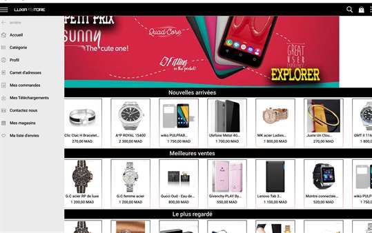 Luxia Store screenshot 1