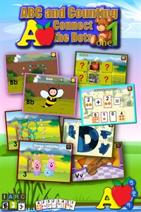 Kids ABC and Counting Join and Connect the Dot Alphabet Puzzle game