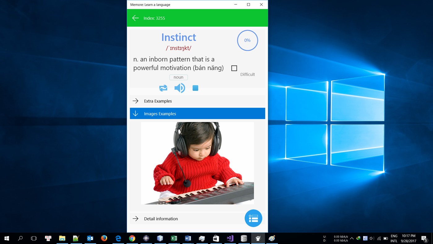 #3. Memore: Learn A Language (Windows) Podle: Vu Van Tuan