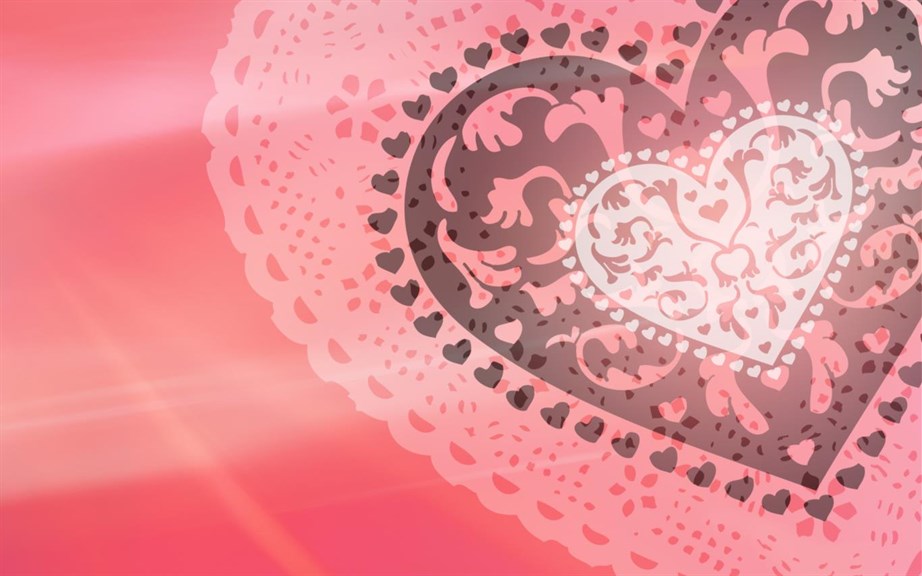 Valentine Lace Heart - Default Title