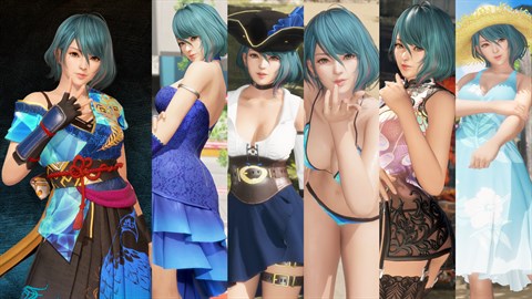 DOA6 Character Tamaki + Debut Costume Set