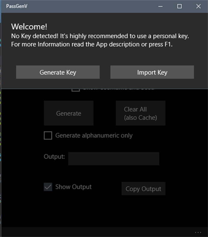 #1. PassGenV (Windows) 由: Vincenz Eigebrecht