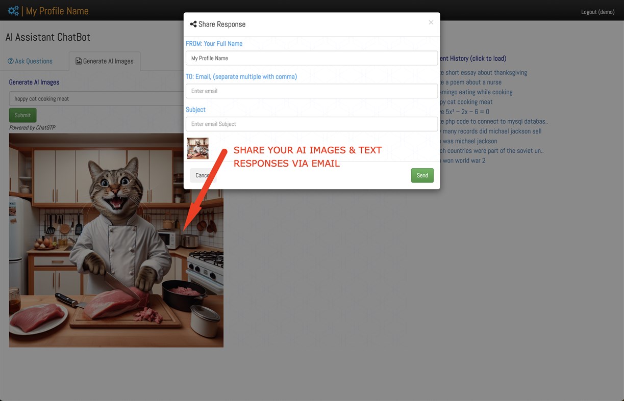 #6. AI Chatbot Assistant (Windows) Με: IW Technologies LLC