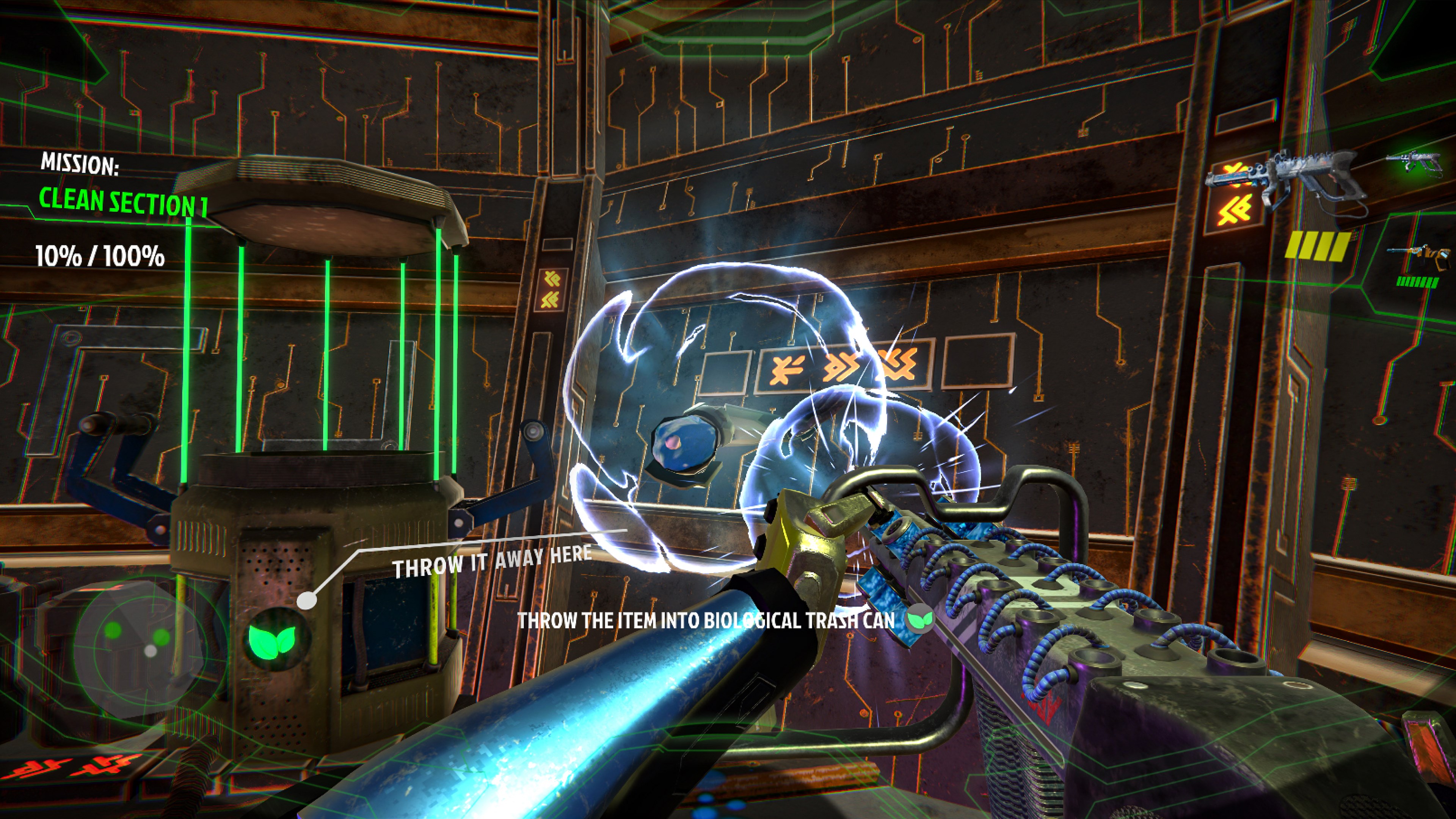 Space CleanUp: Cosmic Robot Disinfector screenshot 4 of 4