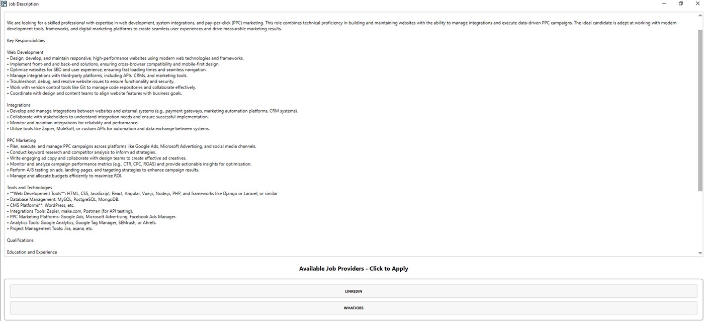 Job Searcher screenshot 2