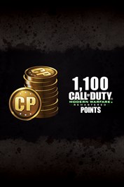 1 100 Call of Duty®: Modern Warfare® Remastered Points
