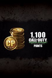 1.100 Call of Duty®: Modern Warfare® Remastered-Punkte