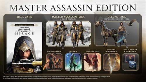 Assassin’s Creed Mirage Master Assassin Edition