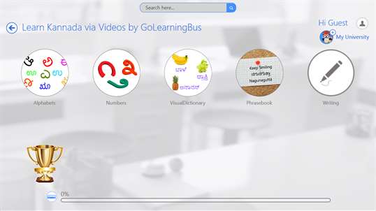 Learn Kannada via videos by GoLearningBus screenshot 3