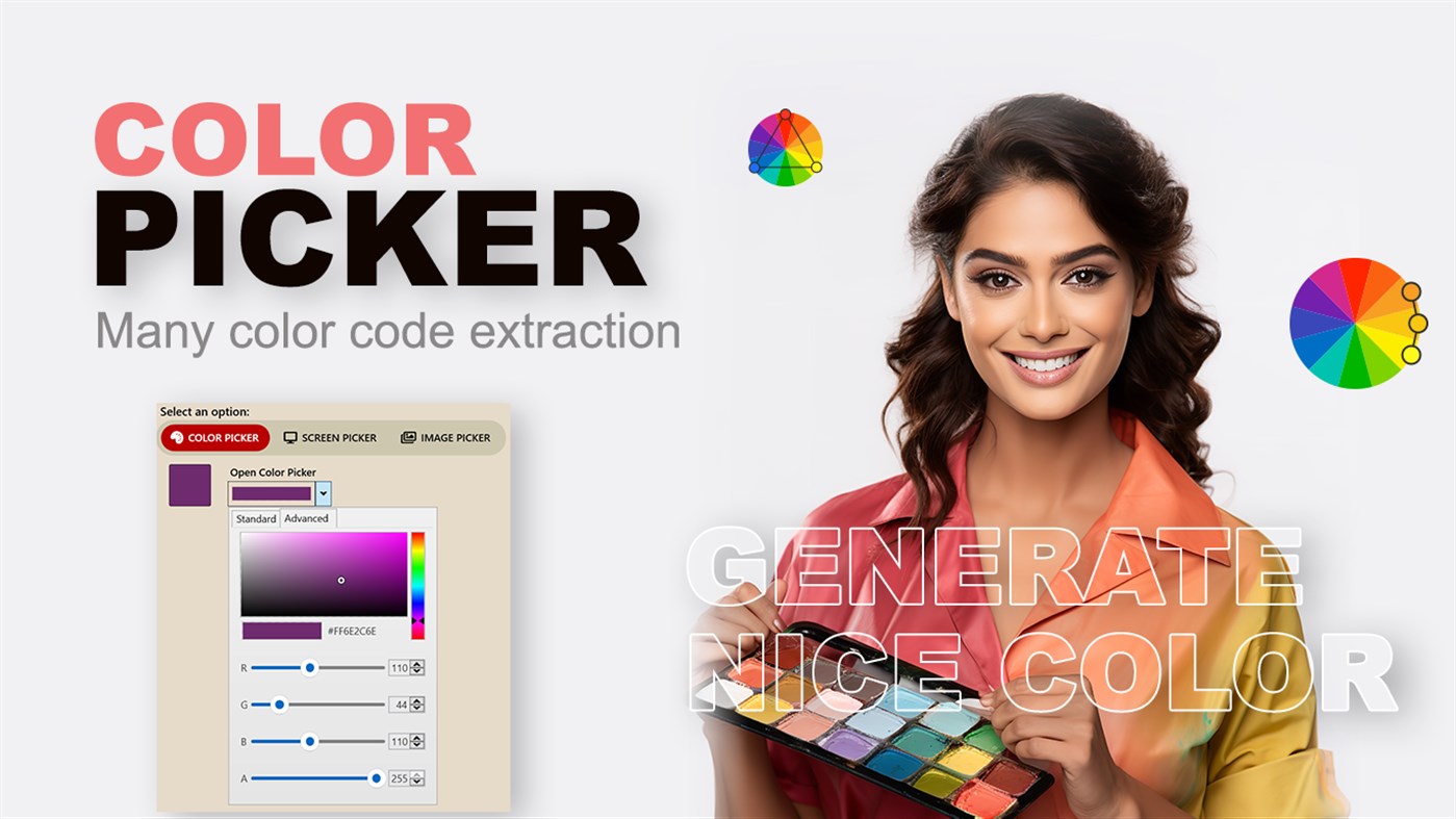 #2. Color Picker - Pixel Color (Windows) 由: CodeHive