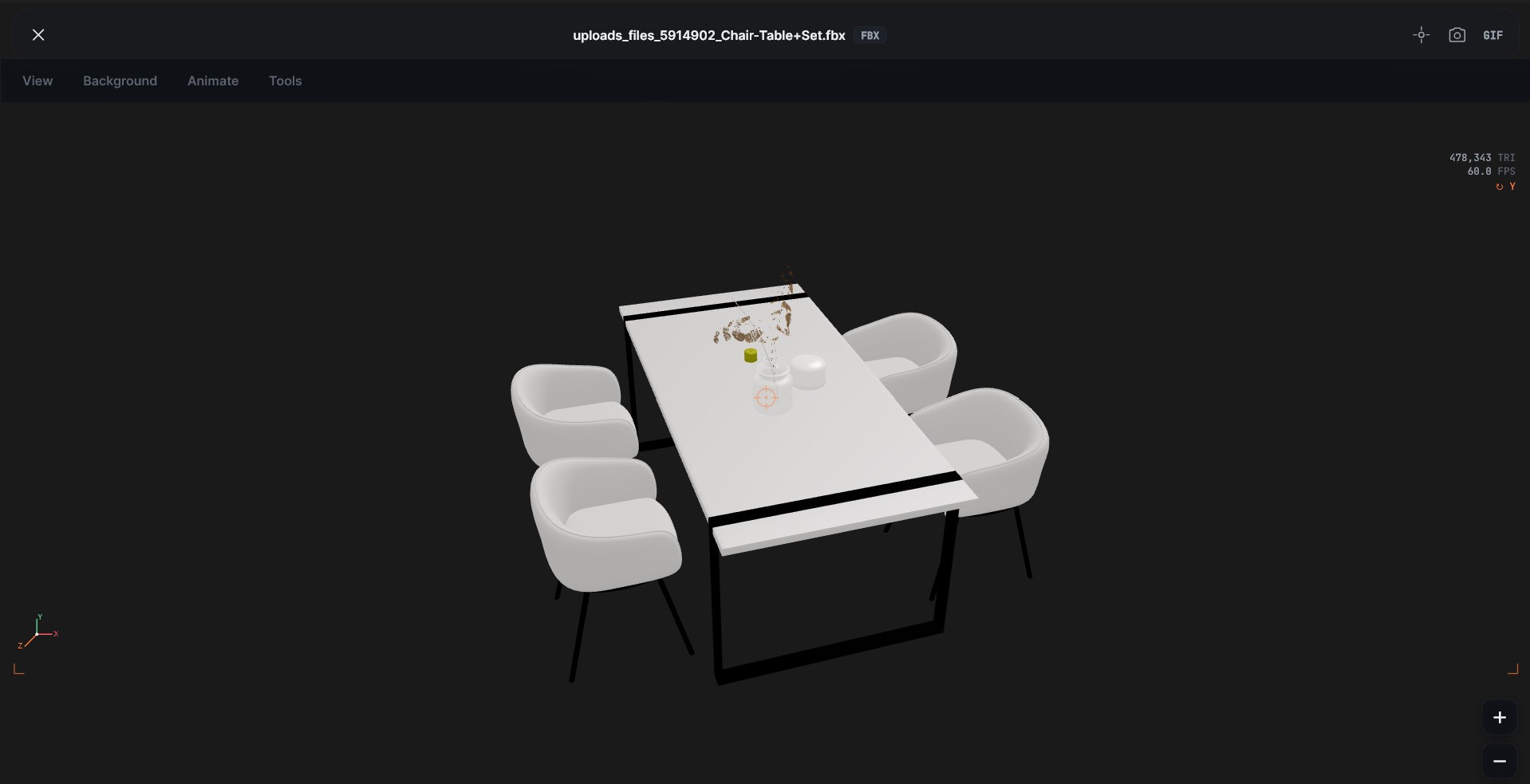 Open3D Viewer screenshot