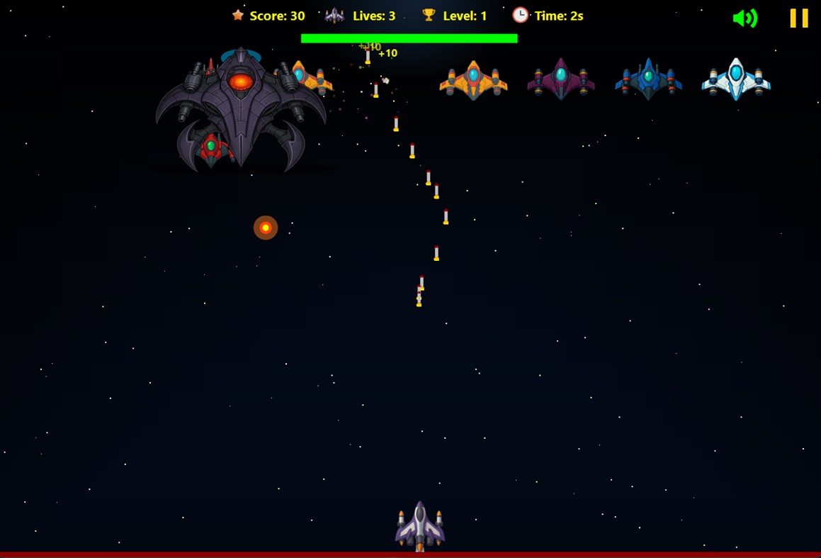 #4. Galactic Force X (Windows) Podle: AAVV CORP