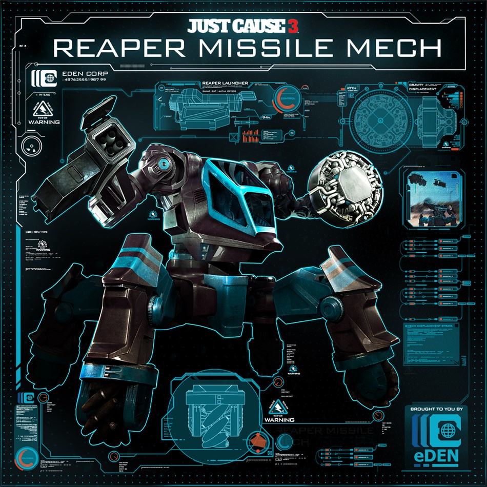 Just Cause 3: Reaper Missile Mech (Xbox) โดย: Square Enix