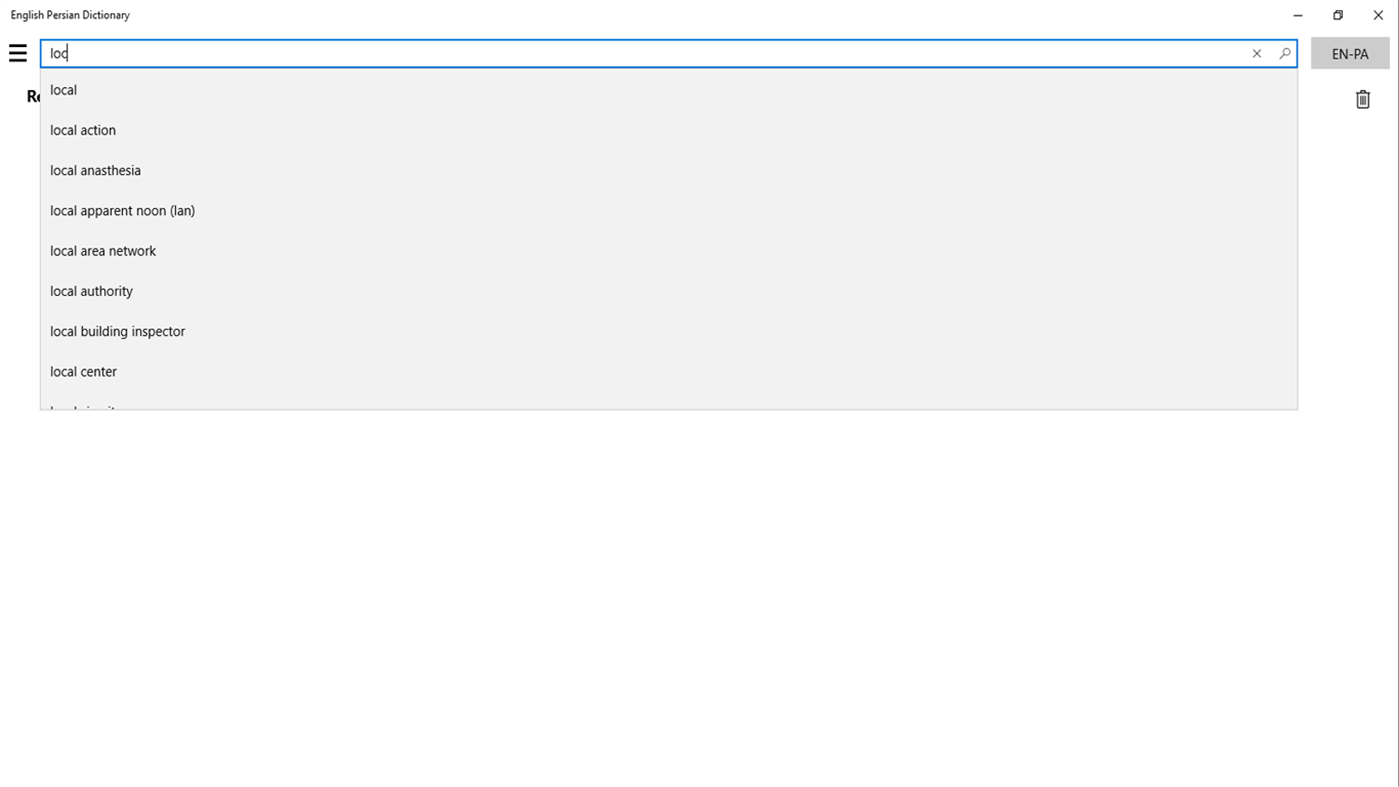 #1. Dictionary English Persian (Windows) By: AppFeee