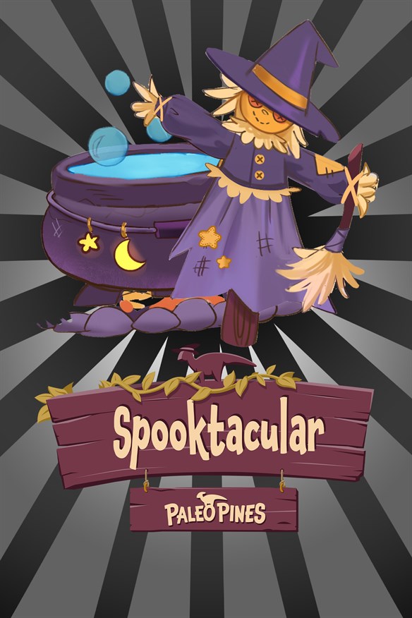 Paleo Pines Spooktacular DLC Xbox Series X|S and Xbox One cover art