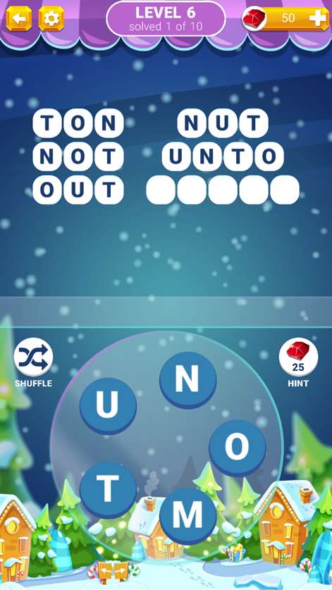 Word Connection Puzzle Game Snímky obrazovky 1