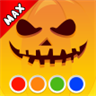 Halloween MAX - funny coloring book for boys and girls, adults and kids